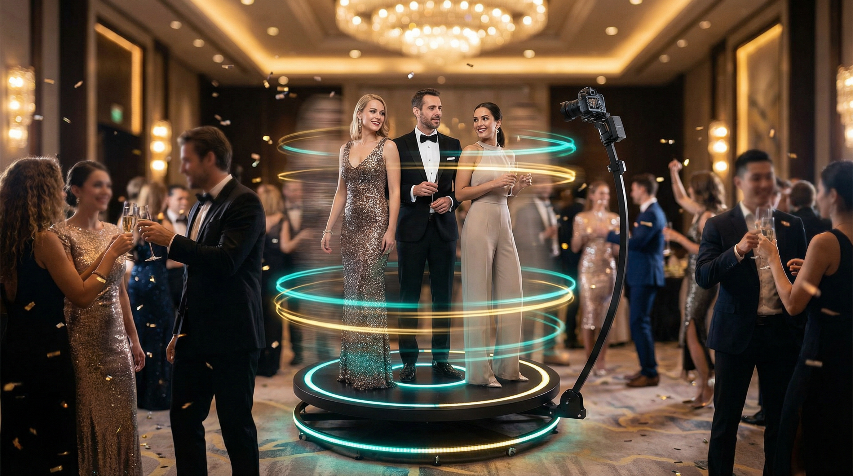 Lights, Camera & 360 Spin